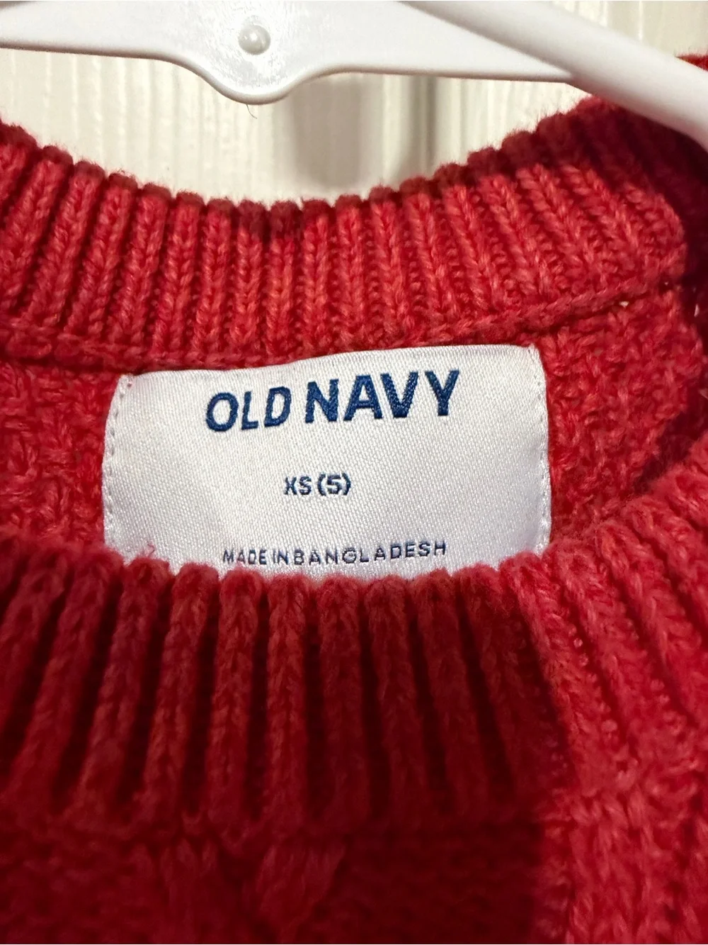 100% Cotton Cable Knit Sweater